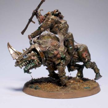Plague Marine Juggernaut by BlackInq-Art