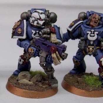Ultramarine Tyrannic War Veterans by mminghella71