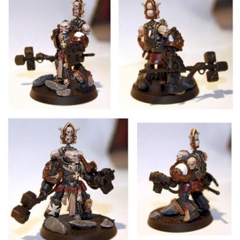 Black Templars Terminator Chaplain by KuBi4K