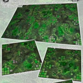 NECRON 72x48 GAMEBOARD scenery terrain surface by studiolevel