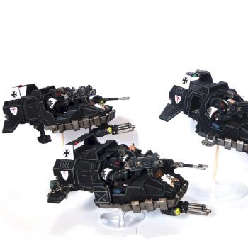 Algalord's Crusade Black Templar: Jelal's Land Speeder Tornado Escouad by Dohkoj