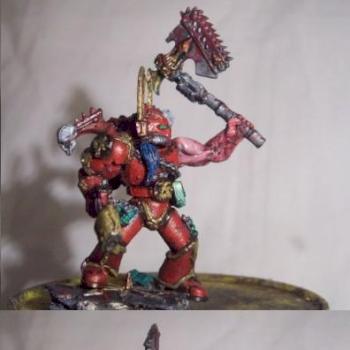 Kharn the betrayer by Rerclusiarch