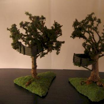 Elvish trees 1 by Kay