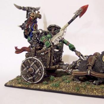 Orc Warboss on Chariot by JTY