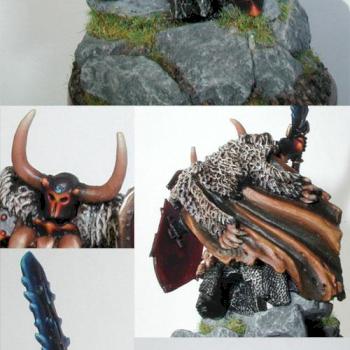 Archaon on foot by Darkest Rider