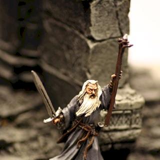 Gandalf - GW Lord of the rings model by ianfreely