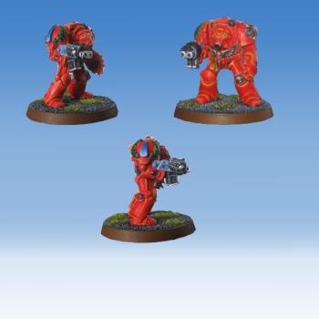 Blood Angels terminator by Sanguinius