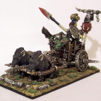 Or Warboss on Chariot by JTY