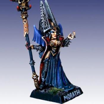 DARK ELVES - Morathi The Hag Sorceress by lev trotskij
