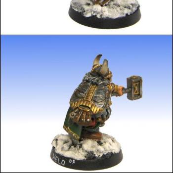 Dwarf Lord with Shield by Helo