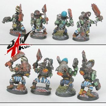 Space ork stormboyz by jaw