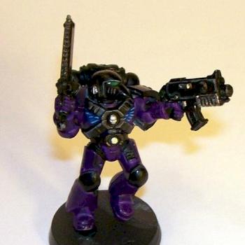 Space Marine Crimson Rose by Antilles