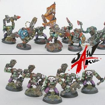 Space ork stormboyz by jaw