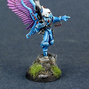 Eldar Swooping Hawk Exarch by MiG