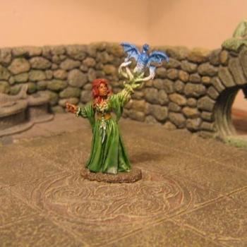 Female wizard by Law