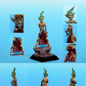 Maelyn with little conversion (with Azure Hunter's legs) by DavBan