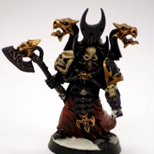 Chaos Space Marine Sorcera by ianfreely