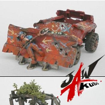 Space ork wartrukks by jaw