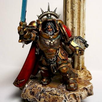 Soterios, Primaris Cpt. of the Minotaurs by Sotirios