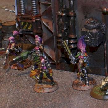 Necromunda Escher Chem Factory by WorkingStiff