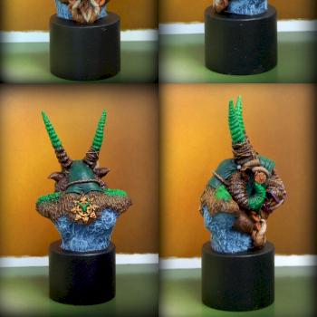 Beastman bust by Forgeworld by nickshobby