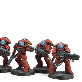 Blood Angels Hellblaster Squad by Joel M