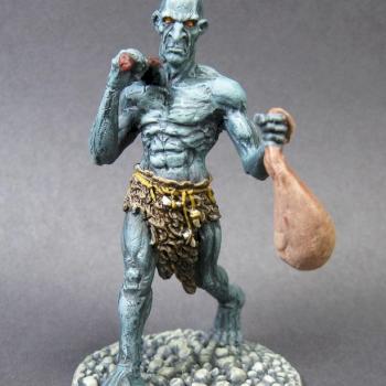 Otherworlds Miniatures Stone giant by mikecarrero