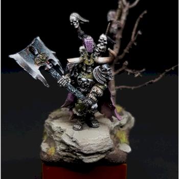 Wight king with axe by Ahyia
