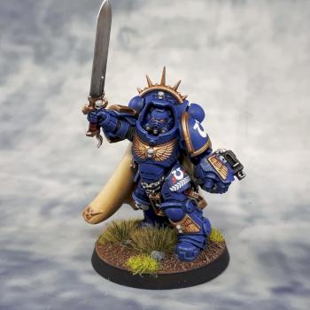 Ultramarine Primaris Captain by f1r3back
