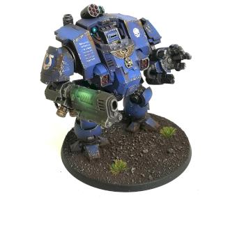Ultramarines Redemptor Dreadnought by Kamenina