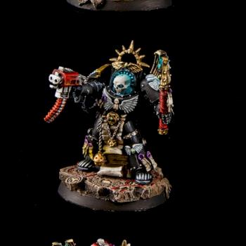 Warhammer 40K METAL Space Marines Terminator Chaplain by cool-minis.com
