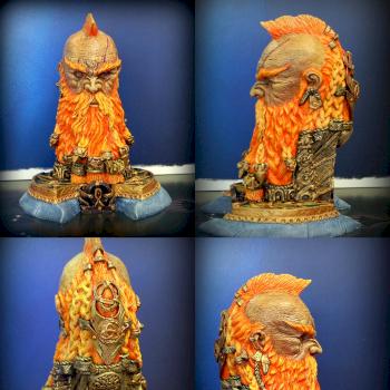 Dwarf slayer Bust sculpted by Giorgos Tsougkouzidis by nickshobby