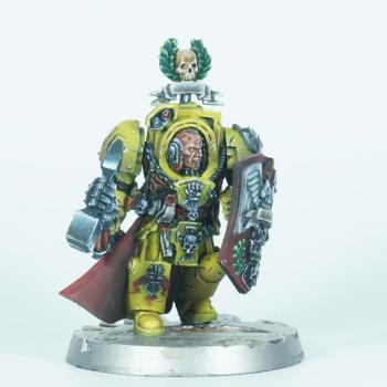 Imperial Fists Captain Lysander by grumble