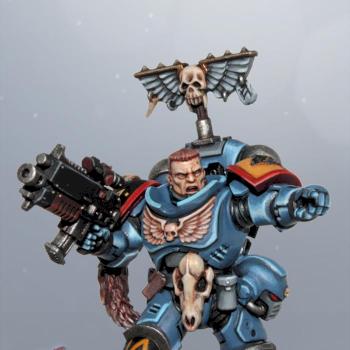 Space Wolves: Primaris Intercessor sergeant by Capt Vovan