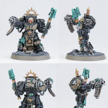 Dark Angels Terminator Chaplain by RedPyramid