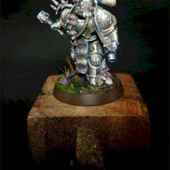 Death guard Plague marine with grenade by Waaghmasta100