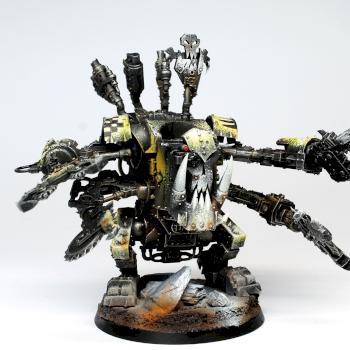 Ork Bad Moon Deff Dread by ThirdEyeNuke