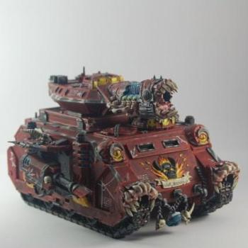Word Bearers Hellforged Predator by MaliGn