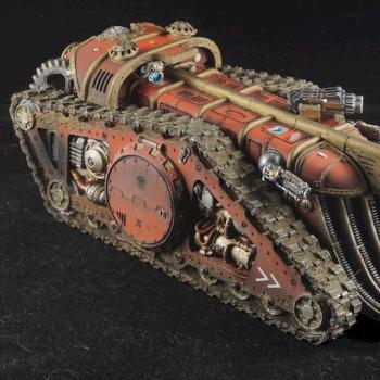 Mechanicum Triaros Armoured Conveyer by grumble