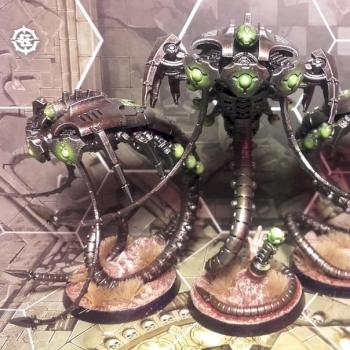 Necron Canoptek Wraiths - Whip Coils by Czuprynsky