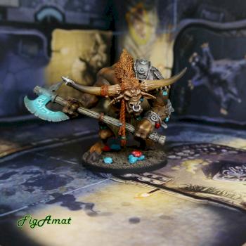 Bloodseeker Minotaur - Massive Darkness by FigAmat