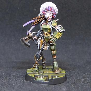 Necromunda Bounty Hunter Belladonna by Underhiver