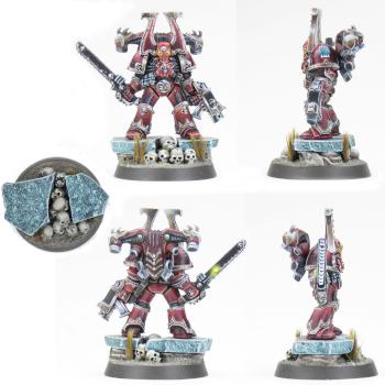 World Eaters Traitor Marine by RedPyramid