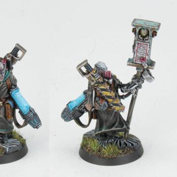 Imperial Missionary with Plasma Gun by RedPyramid