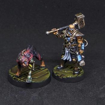 Necromunda Orlock Boss Slate Merdena & Macula by Underhiver