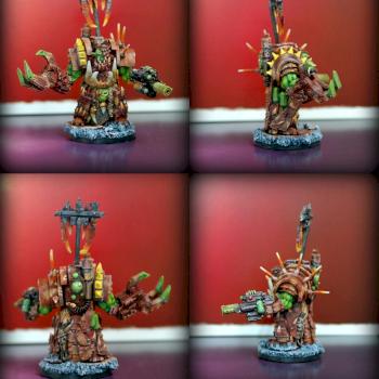Ork Overboss Dimmuborg by Hitech Miniatures by nickshobby
