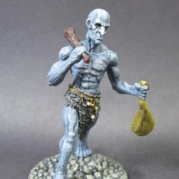 Otherworlds Miniatures Stone giant-- by mikecarrero