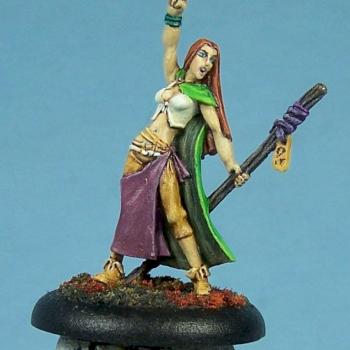 Kaylee Wood Elf Sorceress by kazmania7