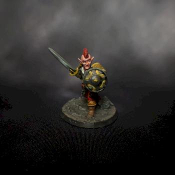 Doorfix, Gnomish Cavalier by Christopher James