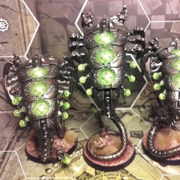 Necron Canoptek Wraiths - Back by Czuprynsky